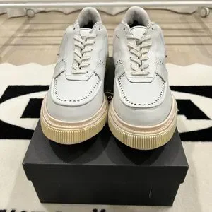 Adieu | Shoes | Adieu Paris White Polished Leather Platform 